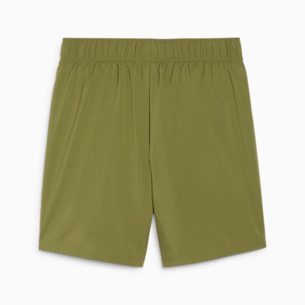 Favourite 2-in-1 Men's Running Shorts, Olive Green, large-MEX