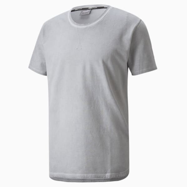Studio Wash Men's Training Tee, Harbor Mist, large-ZAF