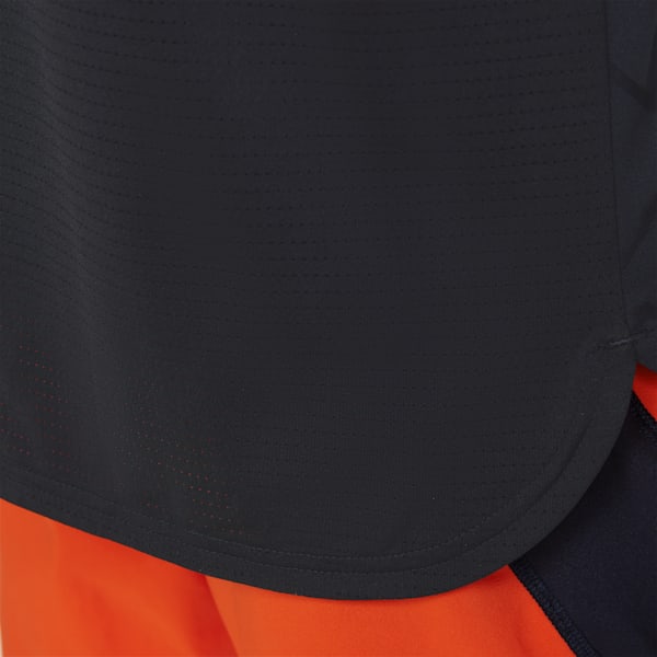 Vent Short Sleeve Men's Training Tee, Puma Black-Jacquard, large-ZAF