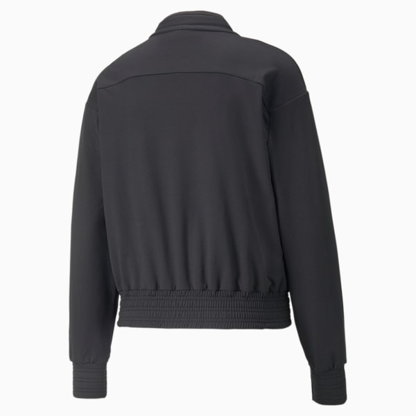 Fashion Luxe Cloudspun Women's Training Sweatshirt, Puma Black, large-ZAF