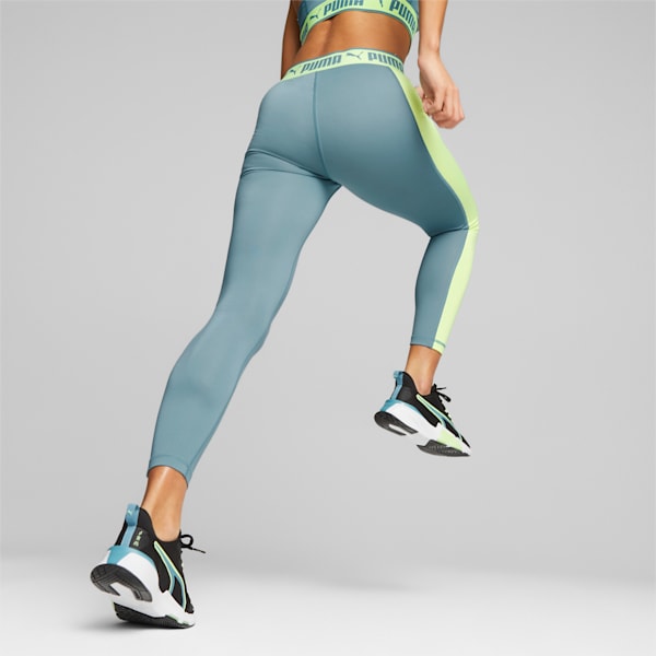 Calzas de training para mujer Strong, Bold Blue-Speed Green, large-ARG