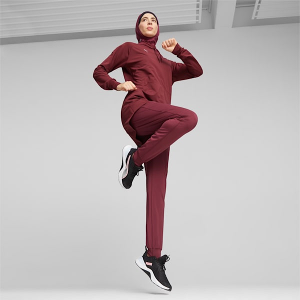 Modest Activewear Training Pants Women, Dark Jasper, large-ZAF