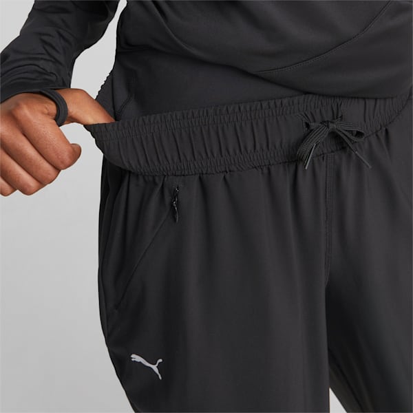 Modest Activewear Wide Leg Training Pants Women, Puma Black, large-ZAF