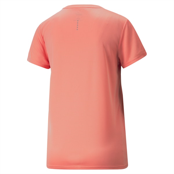Remera Favourite jaspeada de running para mujer, Carnation Pink, large-ARG