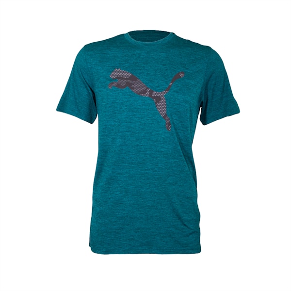 Remera Favourite Heather Cat de entrenamiento para hombre, Varsity Green Heather, large-ARG