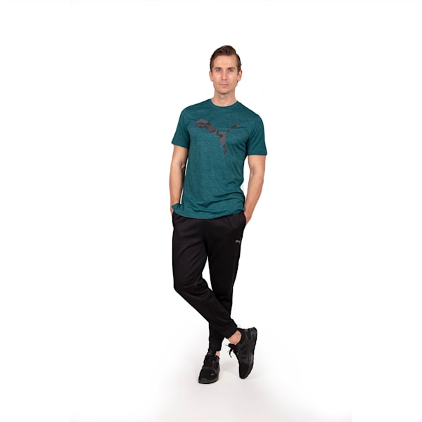 Remera Favourite Heather Cat de entrenamiento para hombre, Varsity Green Heather, large-ARG