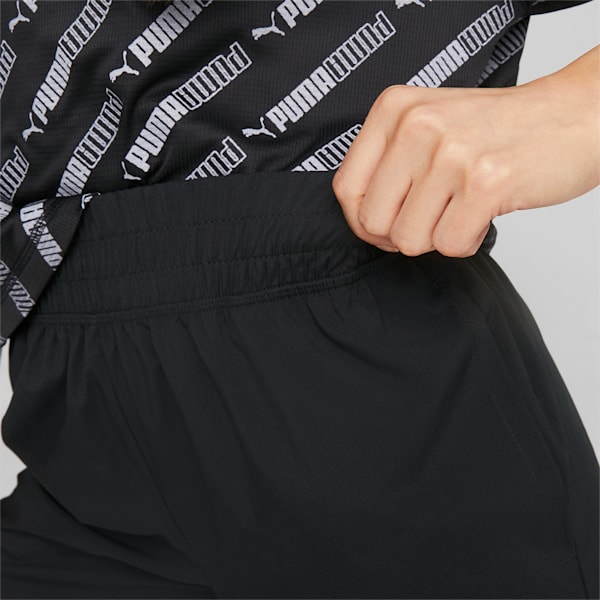 Train Favourite 5" Woven Shorts Women, Puma Black, large-ZAF
