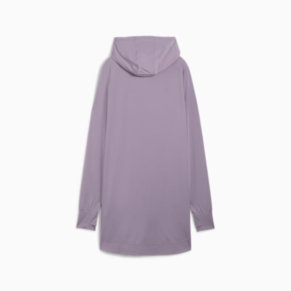 Modest Activewear Training Hoodie Women, Pale Plum, large-ZAF