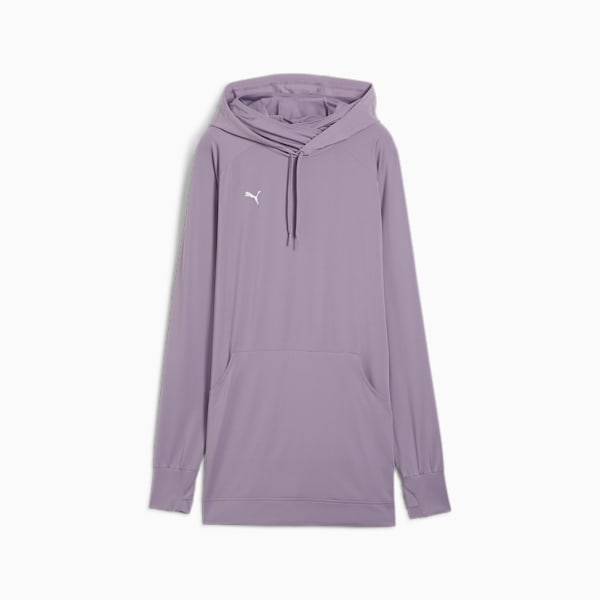 Modest Activewear Training Hoodie Women, Pale Plum, large-ZAF