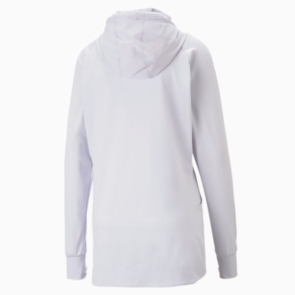 Modest Activewear Training Hoodie Women, Spring Lavender, large-ZAF