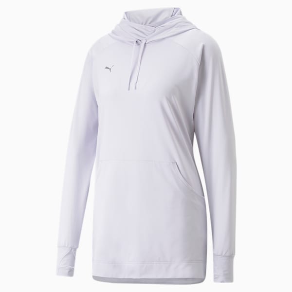 Modest Activewear Training Hoodie Women, Spring Lavender, large-ZAF
