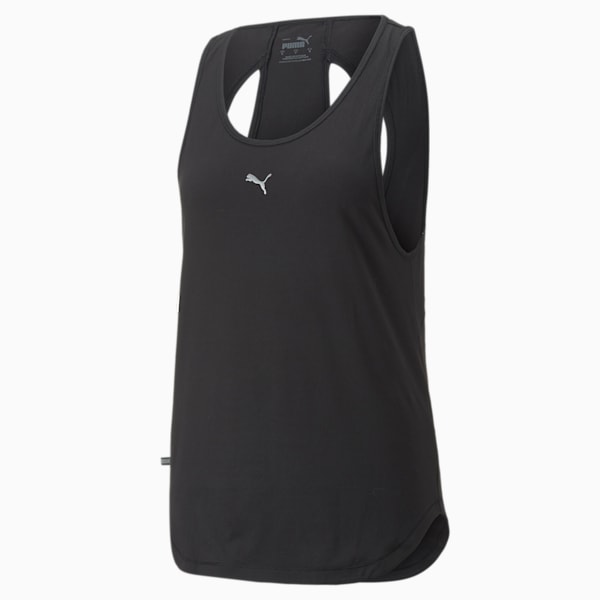 Run CLOUDSPUN Running Tank Top Women, Puma Black, large-ZAF