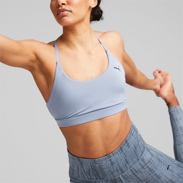 Studio Ultrabare Strappy Training Bra, Filtered Ash, large-ZAF