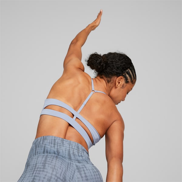 Studio Ultrabare Strappy Training Bra, Filtered Ash, large-ZAF