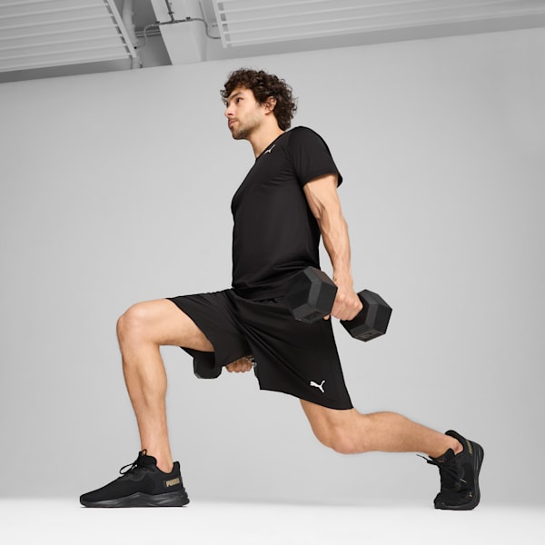 Favourite Blaster Training Tee Men, PUMA Black-Puma White, large-ZAF