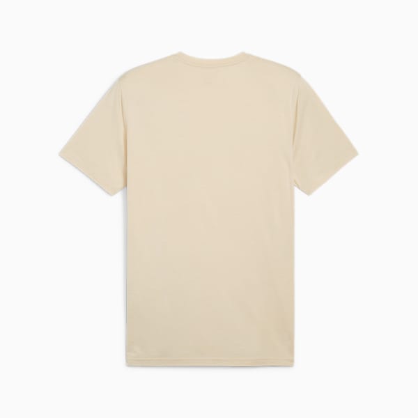 Favourite Heather Cat Training Tee Men, Putty Heather, large-ZAF