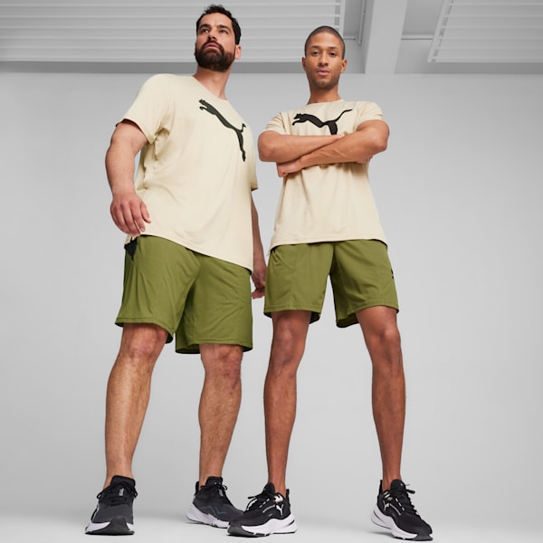 Favourite Heather Cat Training Tee Men, Putty Heather, large-ZAF
