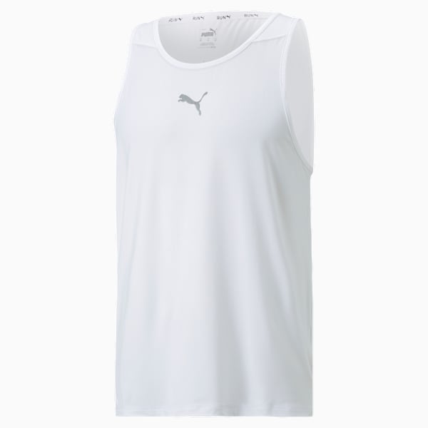 Remera de running para hombre Run CLOUDSPUN, Puma White, large-ARG
