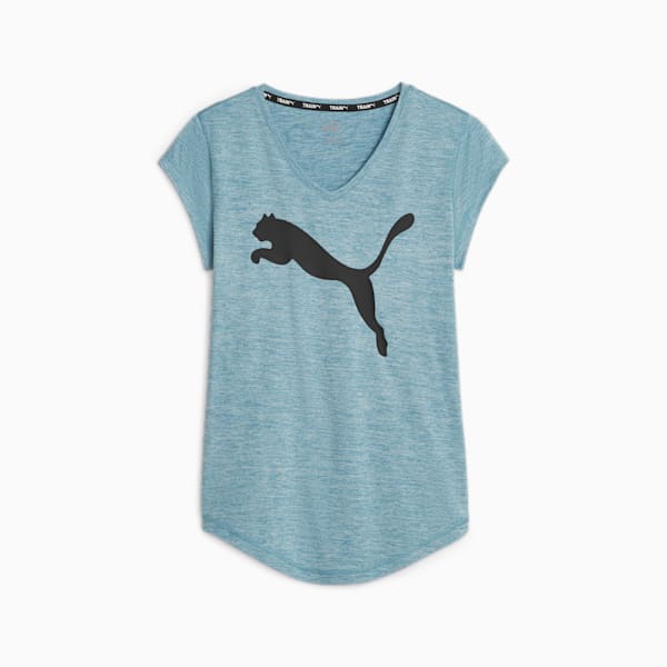 Favourite Heather Cat Training Tee Women, Bold Blue, large-ZAF
