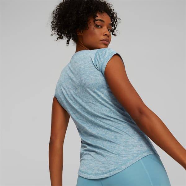 Favourite Heather Cat Training Tee Women, Bold Blue, large-ZAF