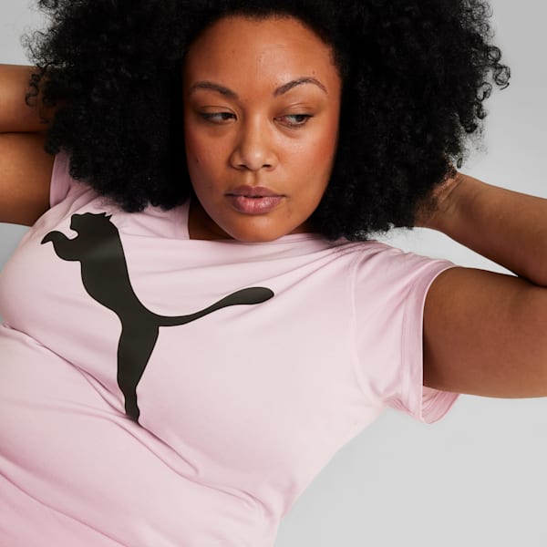 Favourite Heather Cat Training Tee Women, Grape Mist, large-ZAF