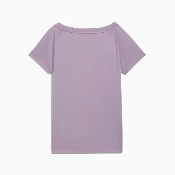 Favourite Jersey Cat Training Tee Women, Pale Plum, large-ZAF