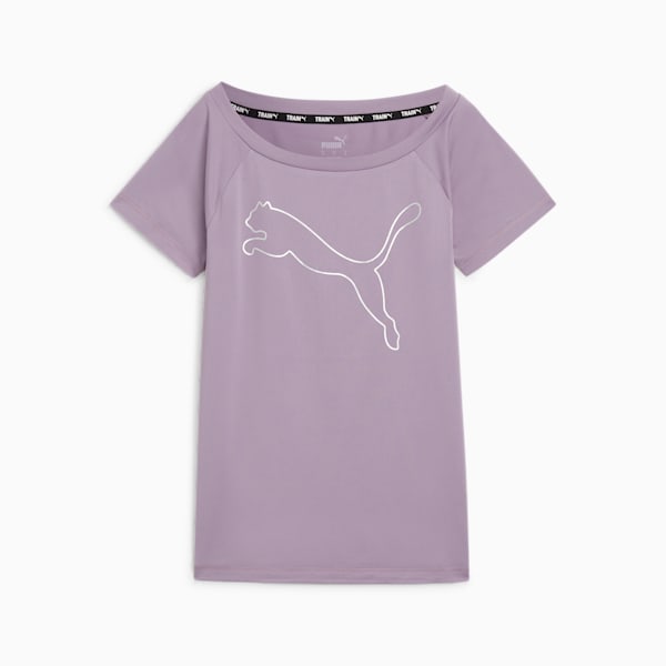 Favourite Jersey Cat Training Tee Women, Pale Plum, large-ZAF