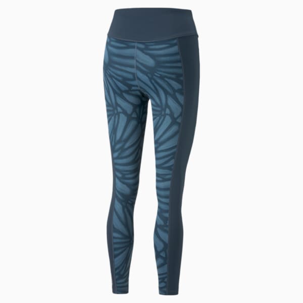 Favourite Printed High Waist 7/8 Training Leggings Women, Dark Night, large-ZAF