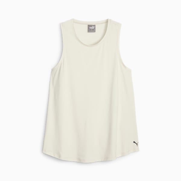 Maternity Relaxed Training Tank Top Women, Alpine Snow, large-ZAF