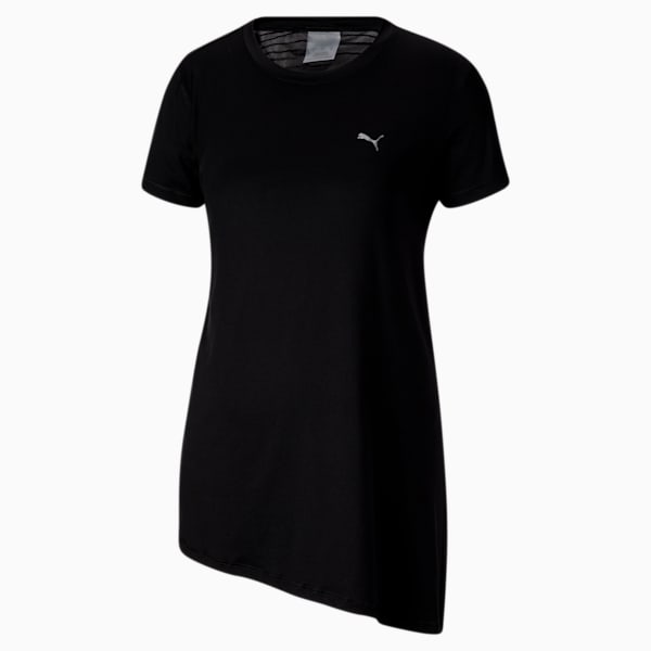 Maternity Studio Oversized Training Tee Women, Puma Black, large-ZAF