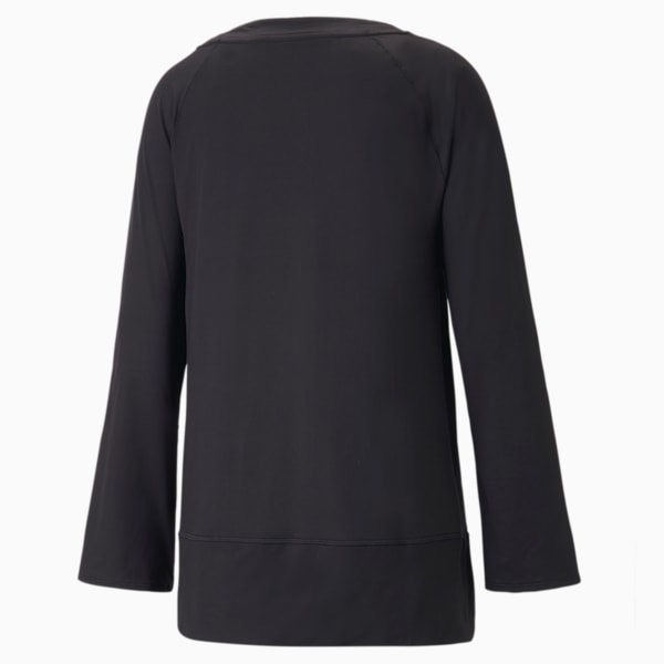 Maternity Bell Sleeve Training Top Women, Puma Black, large-ZAF