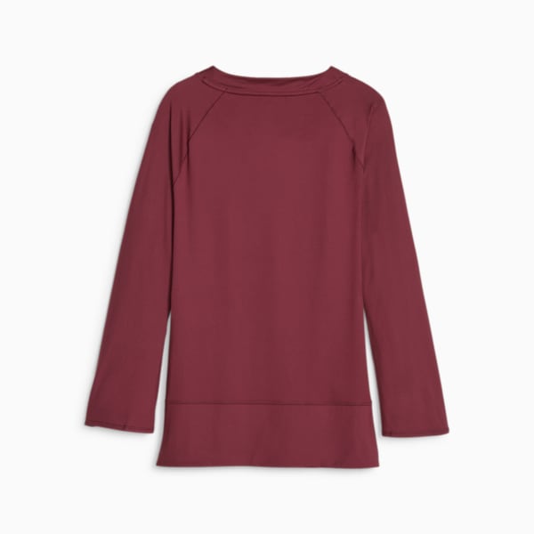 Maternity Bell Sleeve Training Top Women, Dark Jasper, large-ZAF