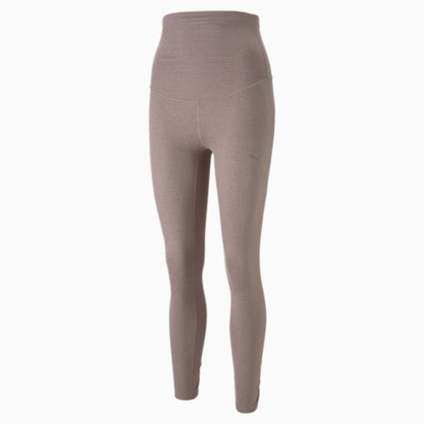 Maternity Studio 7/8 Training Leggings Women, Dusty Plum Heather, large-ZAF