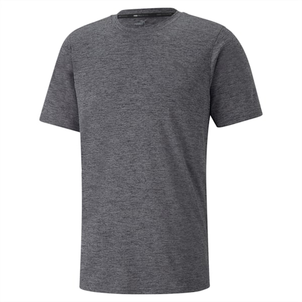 Remera TRAIN FAV HEATHER SS ADP, Puma Black Heather, large-ARG