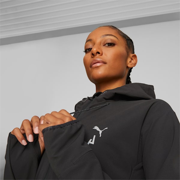 SEASONS rainCELL Jacket Women, PUMA Black-Silver, large-ZAF