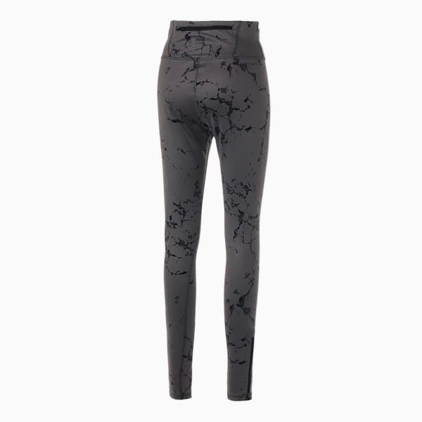 SEASONS Brushed Running Tights Women, Puma Black-CASTLEROCK, large-ZAF