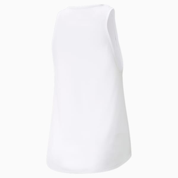 Nova Shine Fashion Training Tank Top Women, PUMA White, large-ZAF