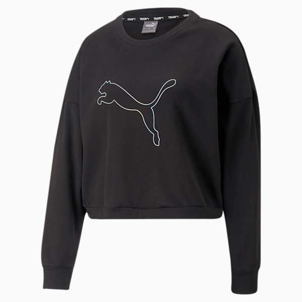 Buzo de training Nova Shine para mujer, PUMA Black, large-ARG