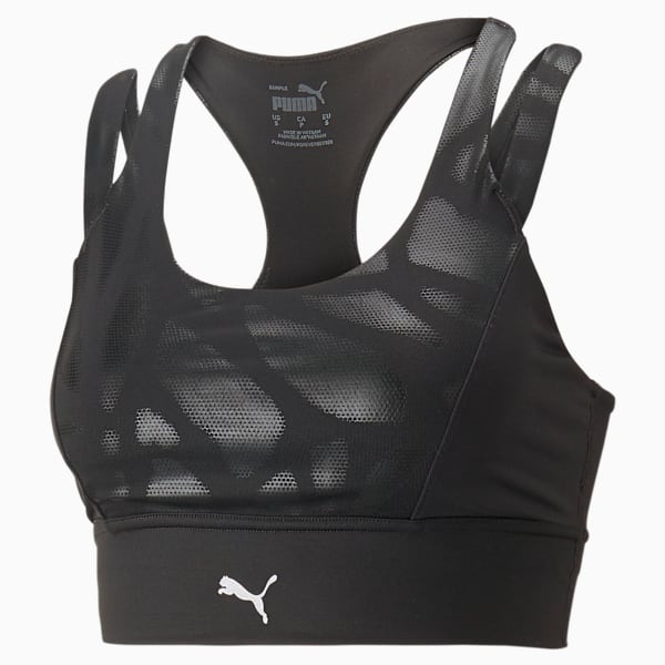 Top de training Nova Shine EVERSCULPT para mujer, PUMA Black, large-ARG