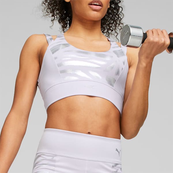 Nova Shine EVERSCULPT Training Bra Women, Spring Lavender, large-MEX