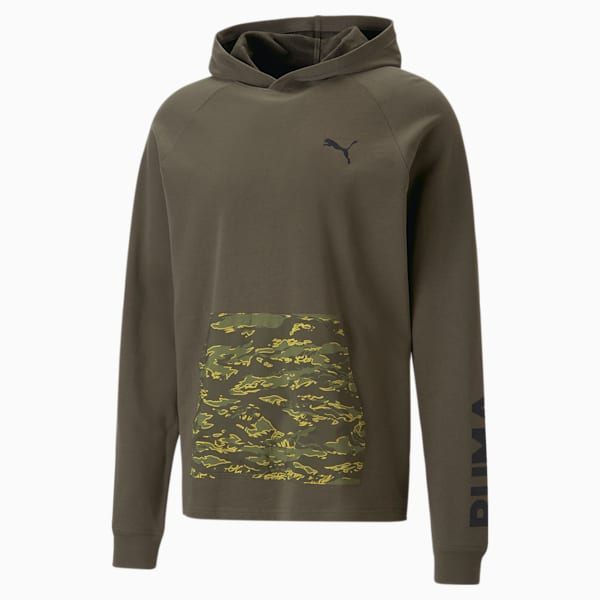 Buzo de training para hombre Train Concept, Green Moss, large-ARG