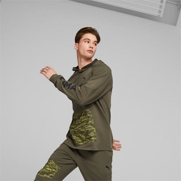 Buzo de training para hombre Train Concept, Green Moss, large-ARG