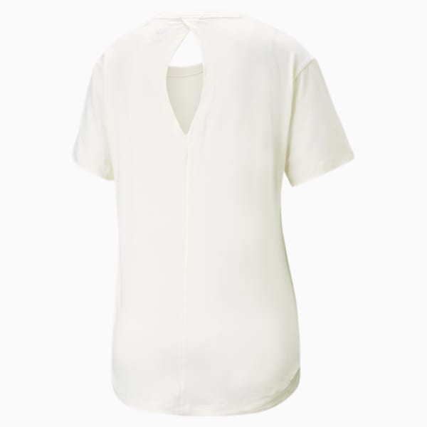 Remera de training Studio Yogini Lite para mujer, Frosted Ivory, large-ARG