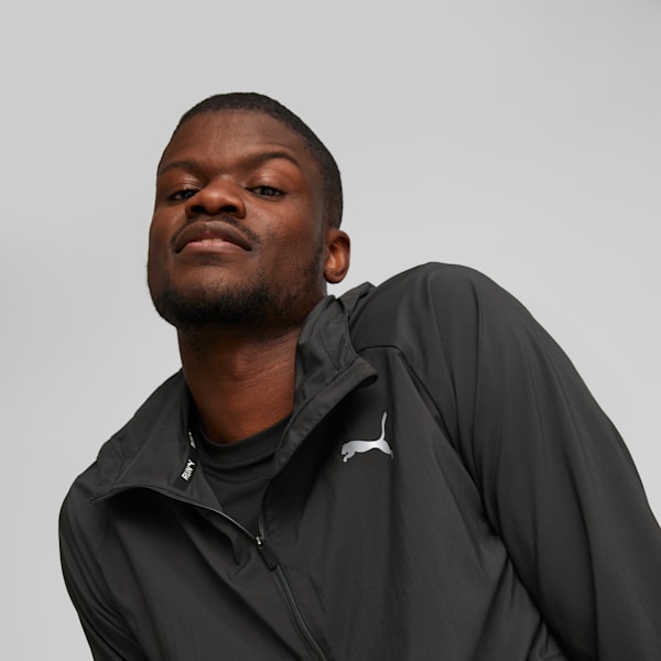 Campera con capucha Run Favourite, PUMA Black, large-ARG