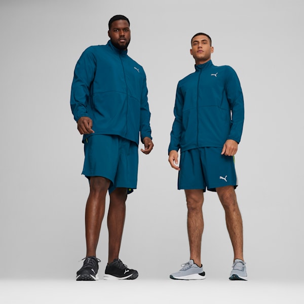Campera de running RUN FAVOURITE Woven para hombre, Ocean Tropic, large-ARG