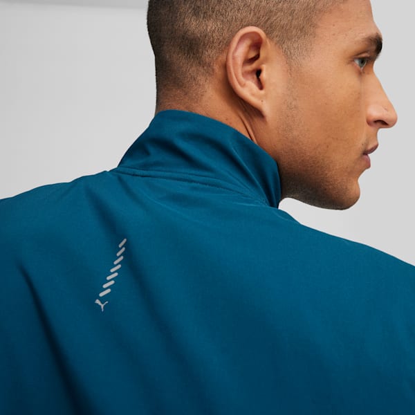 Campera de running RUN FAVOURITE Woven para hombre, Ocean Tropic, large-ARG