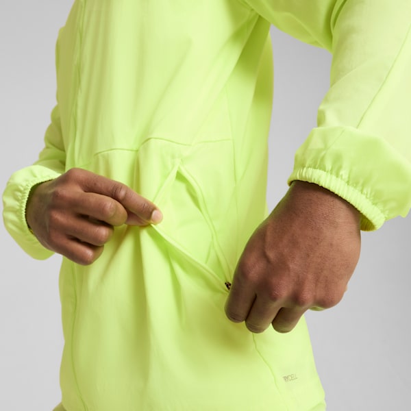 Campera de running RUN FAVOURITE Woven para hombre, Fizzy Apple, large-ARG