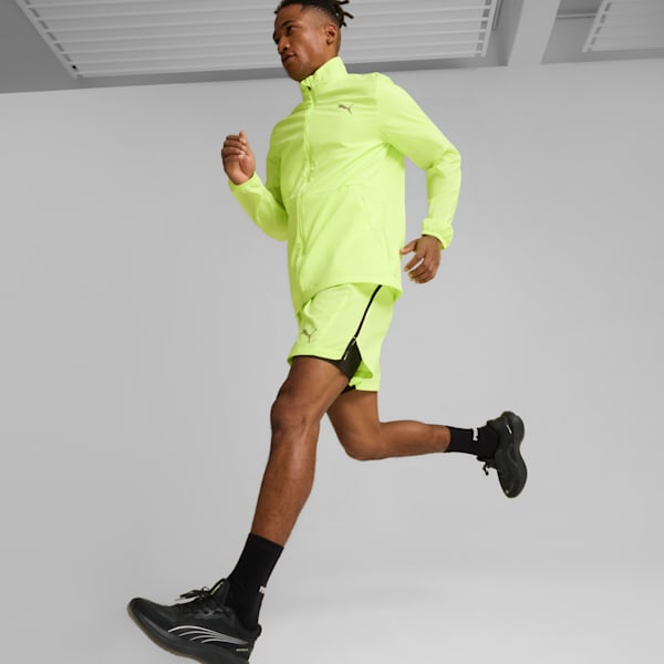 Campera de running RUN FAVOURITE Woven para hombre, Fizzy Apple, large-ARG