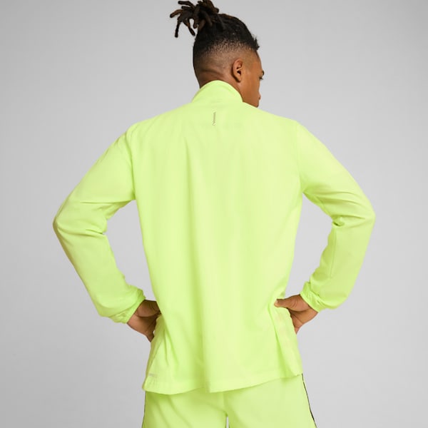 Campera de running RUN FAVOURITE Woven para hombre, Fizzy Apple, large-ARG