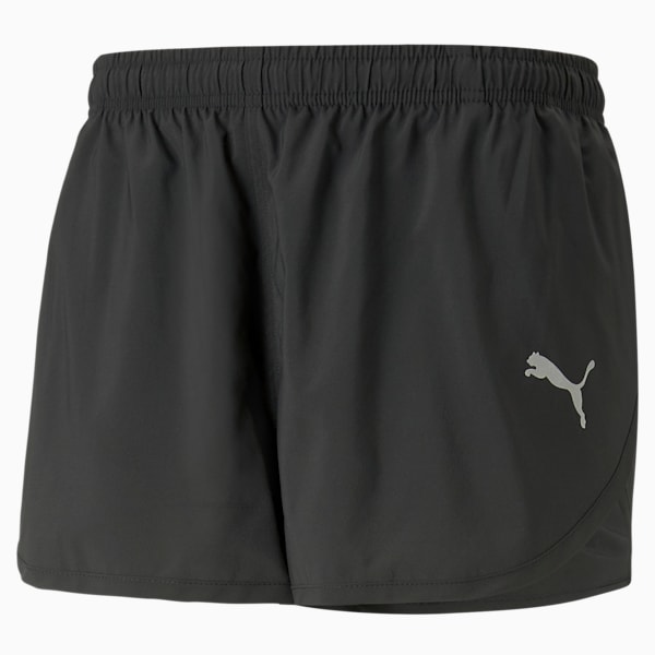 Run Favourite Split Running Shorts Men, PUMA Black, large-ZAF